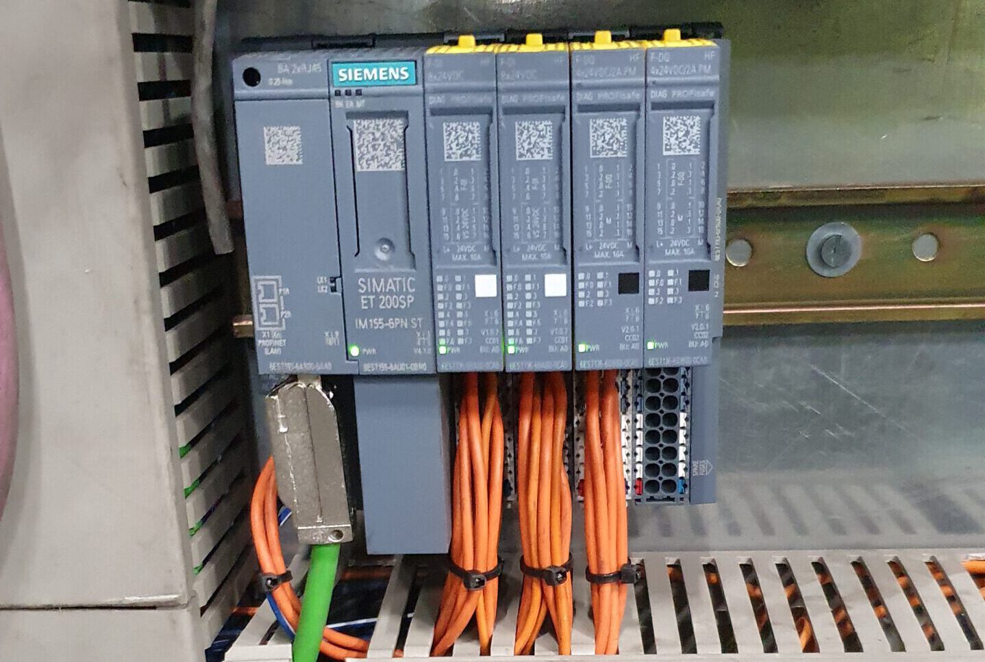 Siemens S7-1500 fail-safe PLC bij Ebema