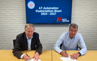 AT-Automation nieuwe hoofdsponsor van Stadstriathlon Weert