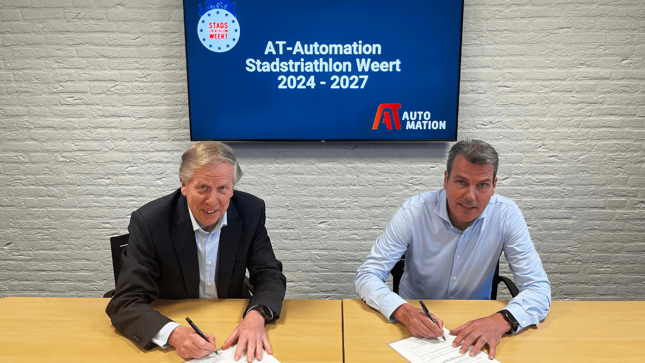 AT-Automation nieuwe hoofdsponsor Stadstriathlon Weert